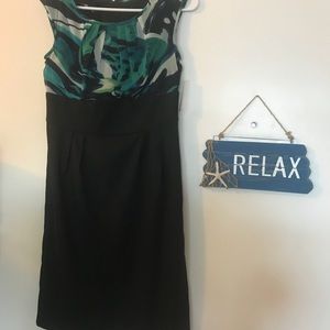 ABStudio NWT black Multi Dress